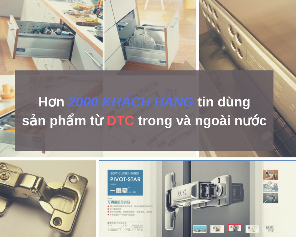 Báo giá ray trượt ngăn kéo uy tín, chất lượng - Ray trượt DTC